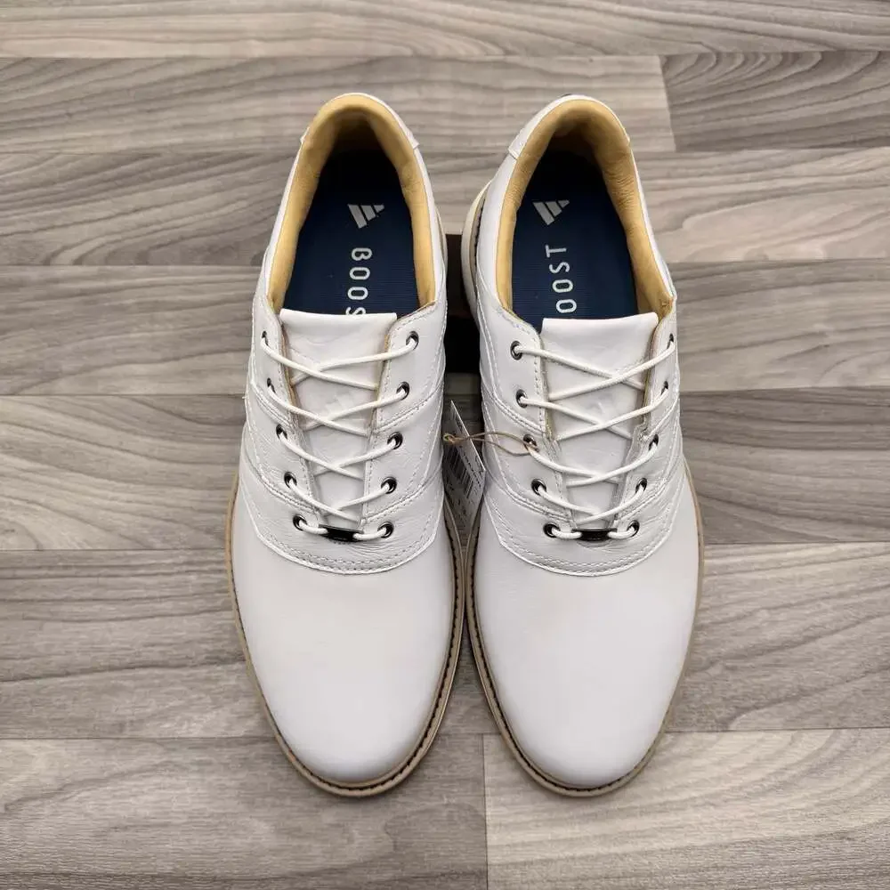 Adidas MC Z-Traxion NWOT Spikeless Golf Shoe White Preloved Ink
